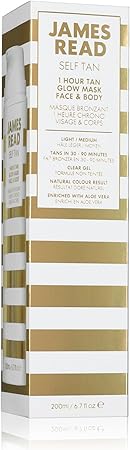 Download James Read 1 Hour Express Tan Glow Mask For Face Body 200ml Light Medium Tanning Gel Gradual Self Tan No Mess Formula Controllable Results Enriched With Aloe Vera Lasts Up To 7 Days PSD Mockup Templates