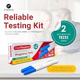 FERRIS Midstream Pregnancy Tests 2 Pack Early HCG Detection One-Step view 2