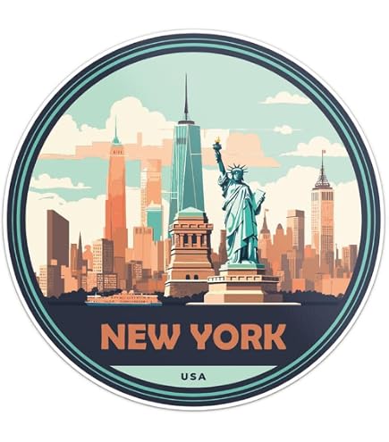 CHQ Chautauqua NY New York Oval car window bumper sticker