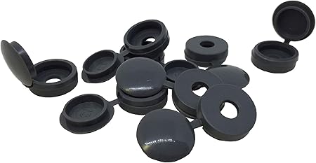 Lot De 10 Cache Vis Gris Fonce Concus Pour S Adapter Aux Vis De Calibre 6 8 Ou Aux Vis De Taille 3 5 4 Mm Amazon Fr Bricolage