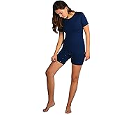 JOF London Onesie Bodyshort With Snap Pushbuttons For Kids | Marine | Adaptive Clothing For Children With Special Needs