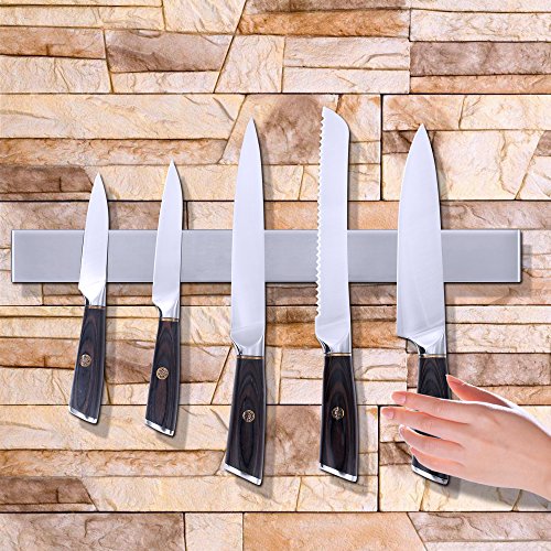 3 Magnetic+Stainless+Kitchen+Utensil+Installation