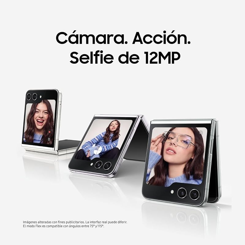Galaxy Z Flip5, 512 GB + Cargador 45W - Teléfono Móvil Plegable con IA, Smartphone Android Libre, 8GB de RAM, Diseño Plegable, Gris (Versión Española) — foto 8 de 8