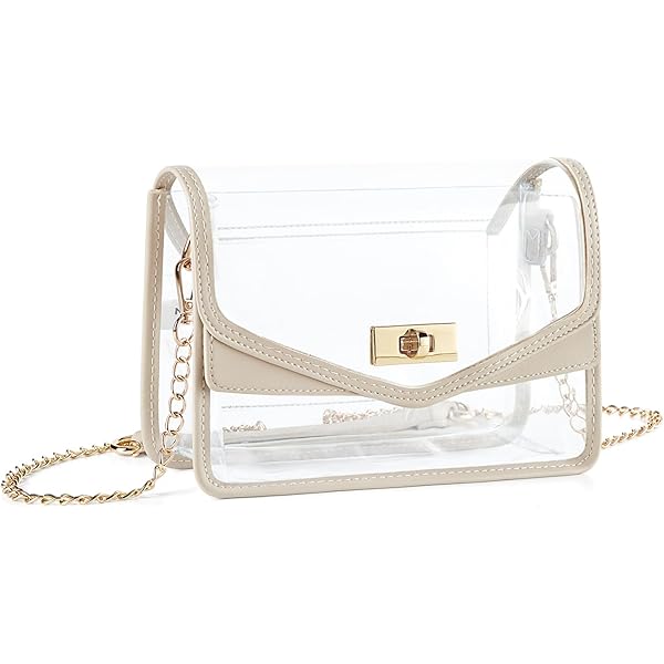 Amazon.com: Packed Party Clear Stadium Crossbody Bag; Women