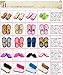 Selric Washable Detachable Chenille Mop Slippers Purple, Floor-Cleaning Dusting Slippers, House Cleaning Tool Vamp is Made of Smooth Warm Soft Rose Velvet Fabric 9 7/9 Inches Size:5.5-8.5.