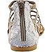 Not Rated Womens Crystalyn Fabric Open Toe Casual Gladiator Sandals