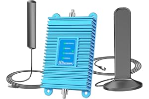 Cell Phone Signal Booster for Cars, Truck, RVs Boosts 5G 4G LTE for All Canadian Carriers: Bell, Virgin, Rogers, Telus, Fido 