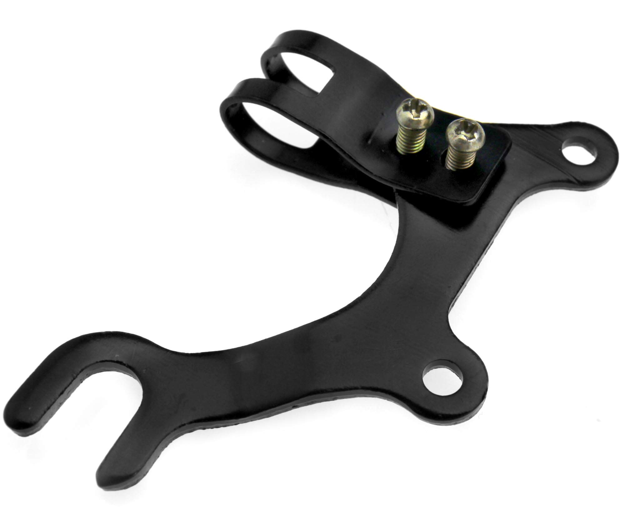 YINETTECH Black 20mm MTB Road Bike 160mm Disc Brake Bracket Frame Adaptor Mounting Holder