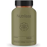 Nutriissa ACNEtane - Hormonal & Cystic Acne Control with Pantothenic Acid & L-Carnitine - EPEB Certified for Purity & Potency - 120 Vegan Capsules