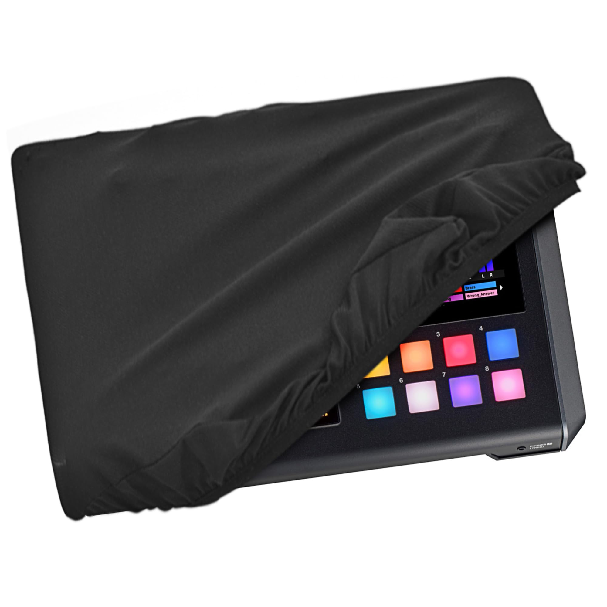 Musiin Home Studio Mixer Cover Compatible with Behringer X-TOUCH COMPACT,Tascam Podcast Station Mixcast 4 Stretchable Chinlon