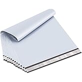 UCGOU Large Poly Mailers 19x24 Inch White 50 Pack Extra Large Shipping Bags Strong Thick Mailing Envelopes Self Seal Adhesive Waterproof and Tear Proof Boutique Postal for Clothing Quilt and More