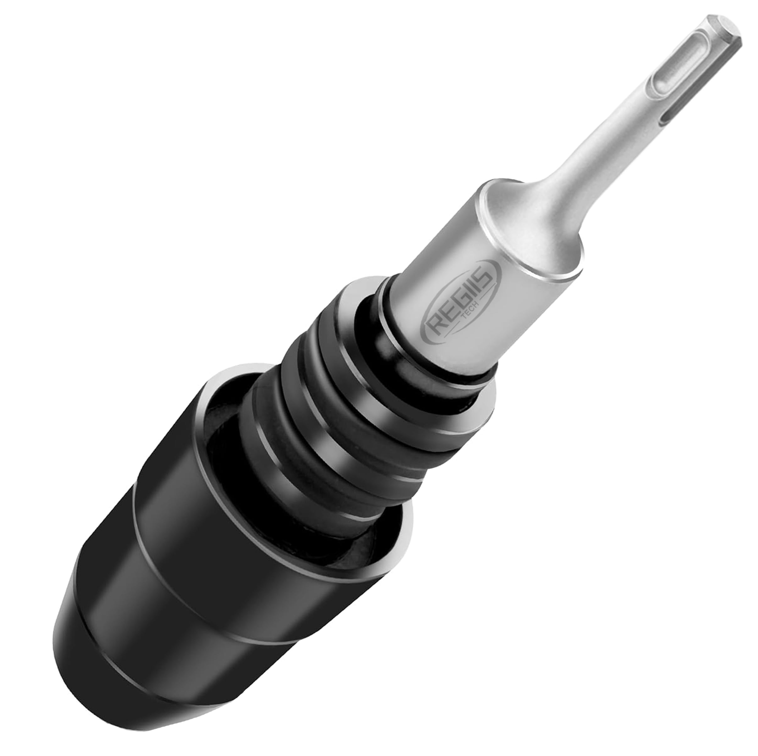 Photo 1 of Regiis Tech 8-1/4" SDS-Plus to SDS-Max Adapter, Alloy Steel Converter for Home Rotary Hammer Drills