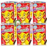 Disney Lion King Party Favors Pack ~ Bundle of 6 Lion King Play Packs Filled with Stickers, Coloring Books, Crayons with Bonus Safari Sticker (Lion King Party Supplies)