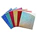 TECKWRAP Shining Laser Heat Transfer Vinyl Holographic Glitter Iron On Vinyl Sheets for T-Shirts and Iron On Vinyl 12