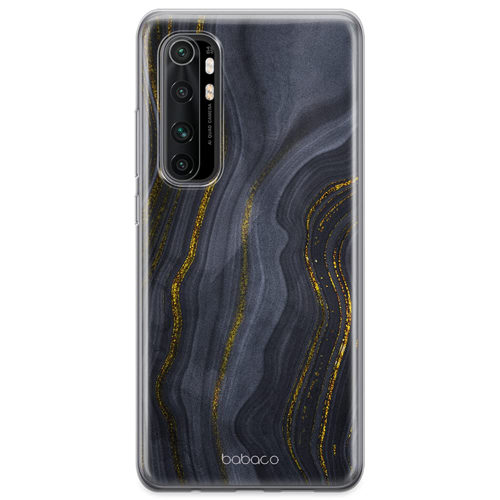 Babaco ERT GROUP mobile phone case for Xiaomi MI NOTE 10 Lite original and officially Licensed pattern Marble 008 optimally adapted to the shape of the mobile phone, case made of TPU