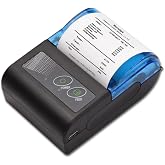 Sunydog Thermal Printer, Mini Thermal Receipt Printers, Portable USB Receipt Bill Ticket Printer with 58mm Print Paper Roll, Fit for Android for Win, Receipt Printer for Retail Sale Stores Restaurant