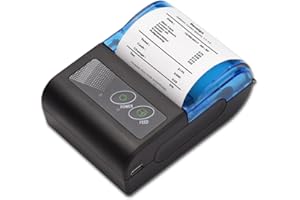 Sunydog Thermal Printer, Mini Thermal Receipt Printers, Portable USB Receipt Bill Ticket Printer with 58mm Print Paper Roll, Fit for Android for Win, Receipt Printer for Retail Sale Stores Restaurant