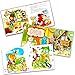 Disney Classics - Super Set of 5 Baby Toddler Storybooks (The Lion King, 101 Dalmatians, Minnie Red Riding Hood, Bambi, 3 Little Pigs)