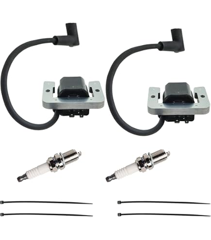 Eamonhigh 2-Pack Ignition Coils With Spark Plugs - Replacement For Kohler CH18 CH20 CH22 CV18 CV20 Engines