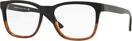 Amazon.com: Versace Men's VE3243 Eyeglasses 55mm: Clothing