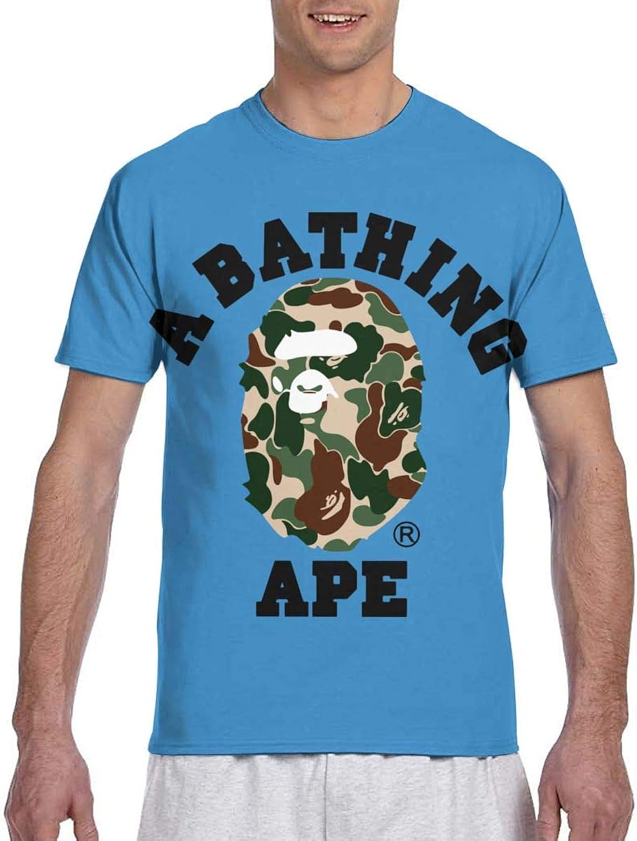 Magic Gathering Bape Men's Round Neck T-Shirt Can Keep You Comfortable in The Office,