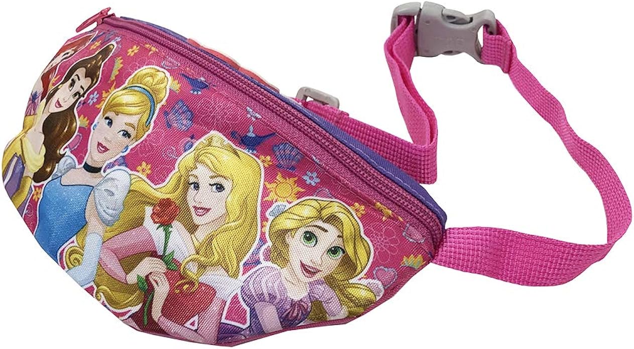 Amazon ディズニープリンセス ウエストポーチ お花付き バッグ ポシェット かわいい 女の子 ショルダーバッグ ポシェット