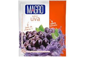 Lowçucar Refresco Magro Sabor Uva Zero Açúcar 8g