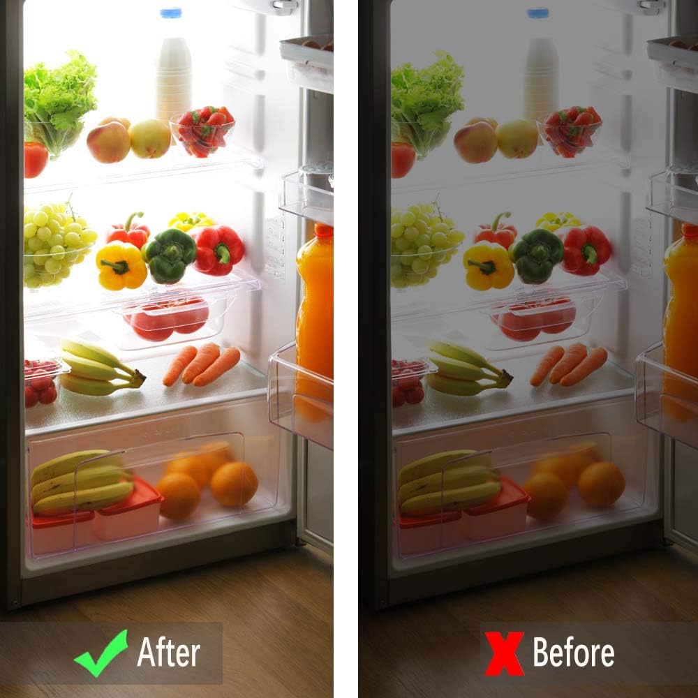 Waterproof NotDim 2 Pack Energy Saving Freezer Ceiling Home Lighting