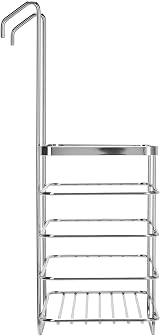 Croydex Large Shower Caddy Hanging Storage Over Door Screen 13x25x37.3 cm view 4