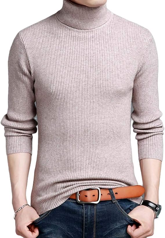 Amazon メンズ セーター 春服 タートルネック 無地 タートルネック セーター ニット コットン 素材 セーター ニットセーター カジュアル トップス ハイネック 暖かい 秋冬 カジュアル 厚地 ラグジュアリー 驼色4xl セーター 通販