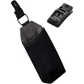 ALPAKA HUB Sunglasses Pouch Microfibre Lined Stretch Holder | Anti Scratch Nylon 840D Weatherproof Fabric， Travel Glasses Small Organizer Men &amp; Women, HUB Clip Attaches Backpack Strap