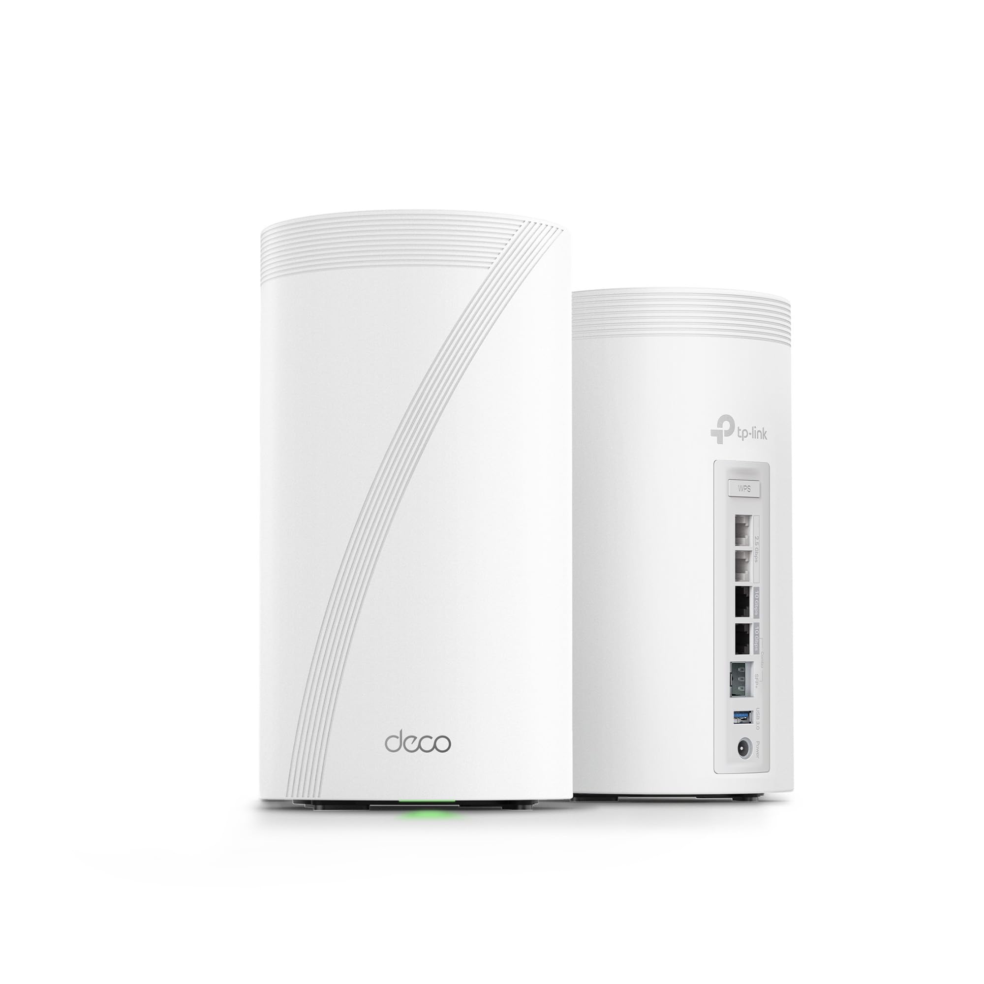 TP-Link Deco 7 Elite BE95 BE33000 Sistema de malla WiFi 7 de cuatro bandas para todo el hogar: hasta 7800 pies cuadrados con antenas inteligentes impulsadas por IA, puertos Ethernet multi-Gig de 10G, reemplaza el enrutador y el extensor (paquete de 2)