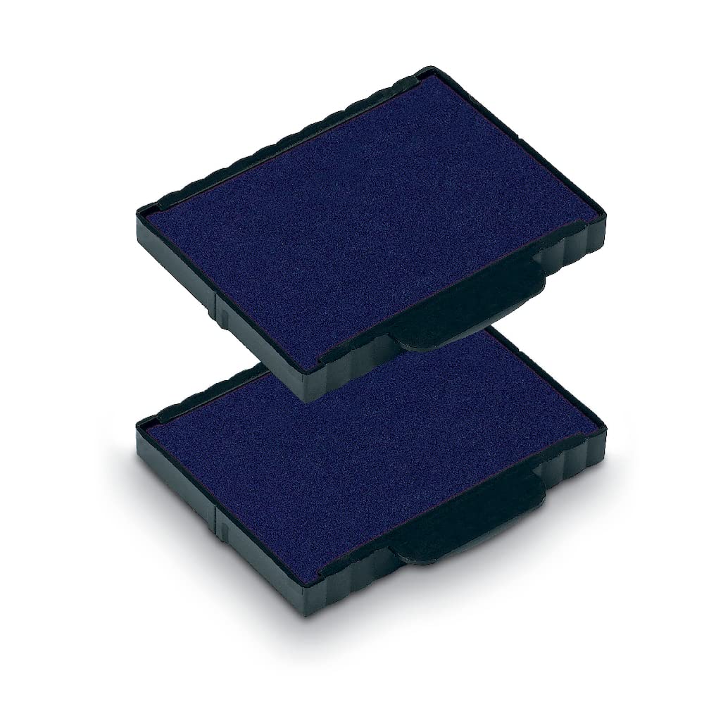 Trodat Replacement Ink Pads 6/57 - Pack of 2 - Blue Ink - For The Professional 5474, 5207 and 5470