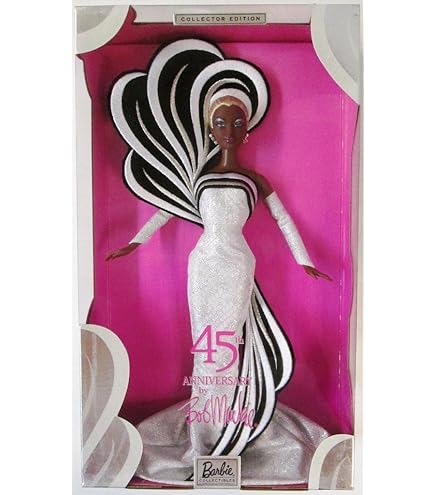 45th Anniversary Barbie★ Barbie 45th Anniversary Bob Mackie African American Blonde doll