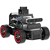 ROS2 Robot Car for RaspberryPi ChatGPT Large AI Model Programmable AI Vision Robot Ackermann Chassis SLAM Mapping Auto Driving Voice Control, Python Robotic for Adult, MentorPi A1 Standard &amp; RPi5 8G