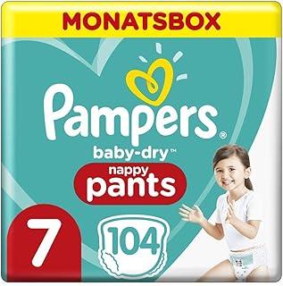 Pampers Baby Dry Pants Gr. 7 (17+ kg) 104 St.