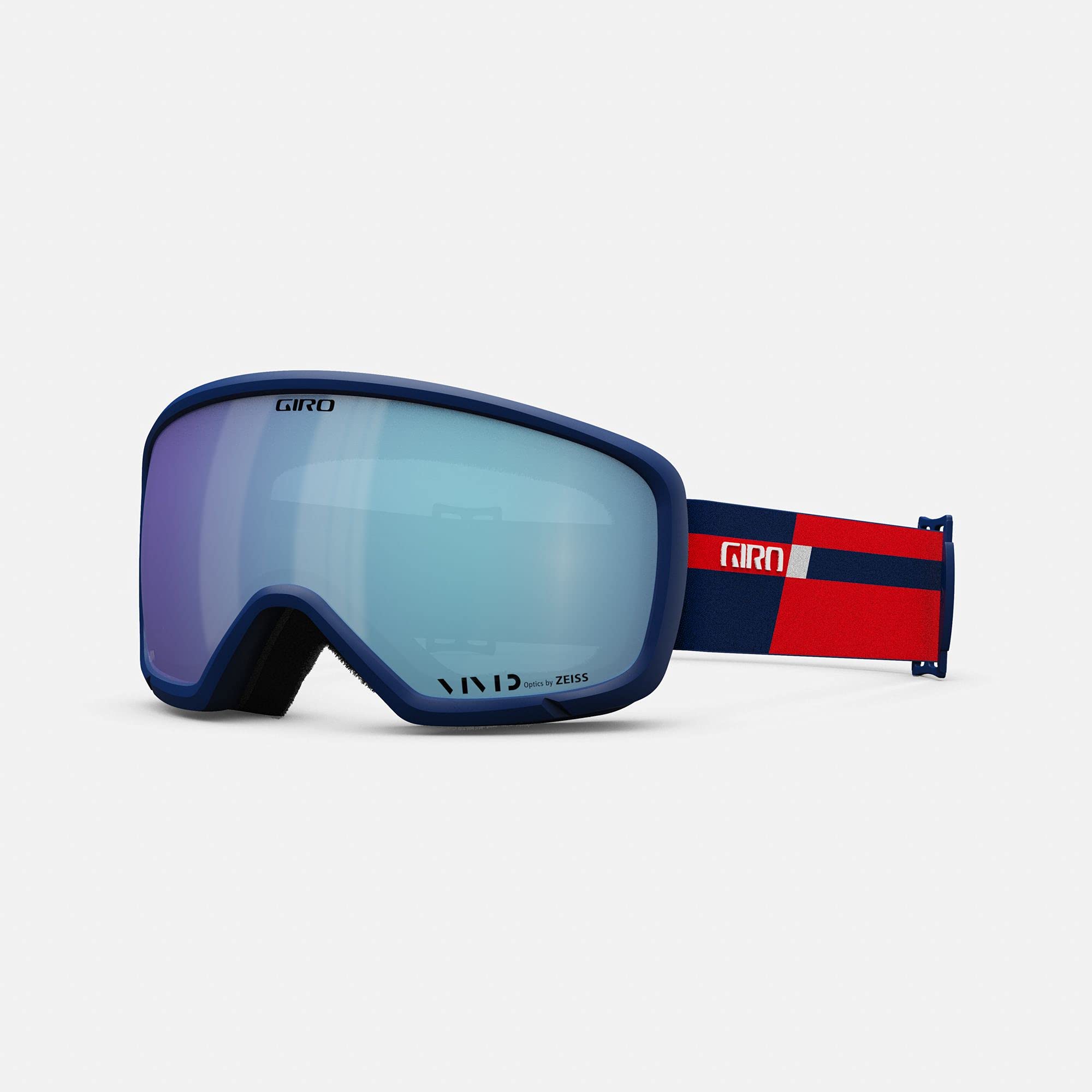Giro Ringo Snow Goggles - Red Midnight Podium - Vivid Royal Lens - One Size — image 1