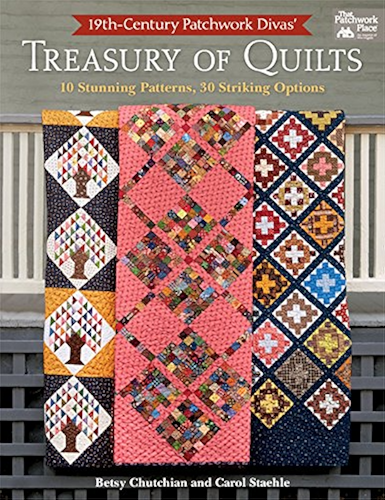 Download 19th-Century Patchwork Divas' Treasury of Quilts: 10 Stunning Patterns, 30 Striking Options (English Edition) PDF