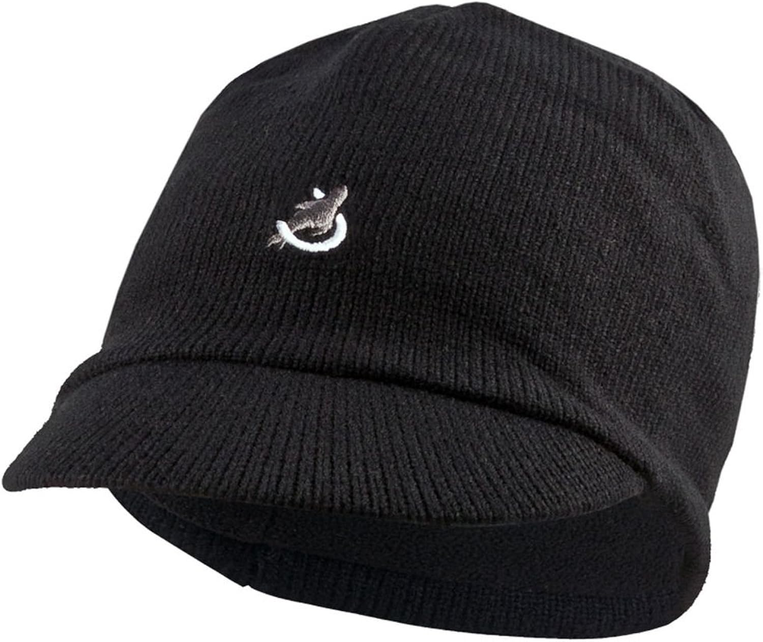 SealSkinz Men's Peaked Beanie Hat Black, Large/XLarge Amazon.co.uk