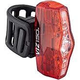 CATEYE ViZ USB Rechargeable Daytime Safety Light | Visible up to 1 Mile, Opticube Lens, Day &amp; Night Flash Modes, IPX4 Waterproof, Fits Road, Mountain &amp; Gravel Bikes