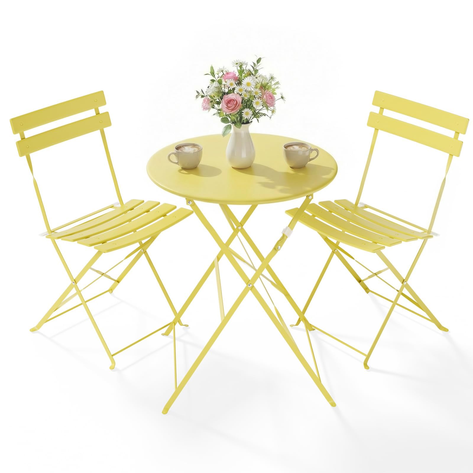 Clevich 3-Piece Folding Patio...