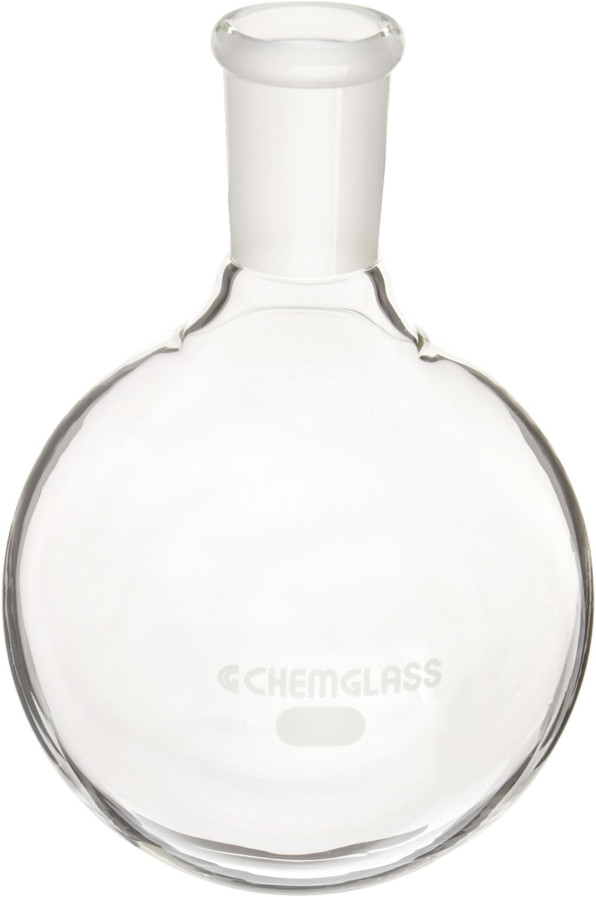Chemglass CG-1506-23 Glass 1000mL Heavy Wall Single Neck Round Bottom Flask, with 24/40 Standard Taper Outer Joint