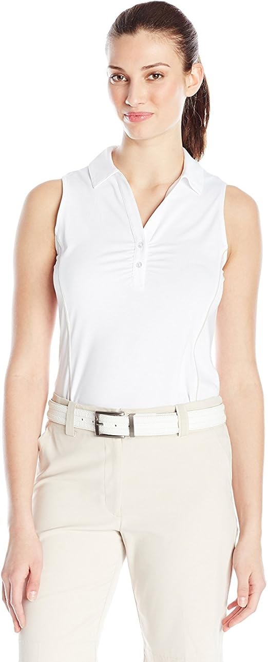 Callaway Women's Golf Performance Sleeveless Polo Shirt