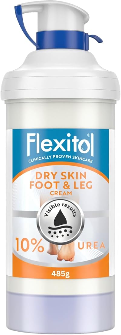 Flexitol Dry Skin Foot & Leg Cream 10% Urea 485g Hydration 48H