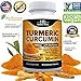 Holistic Herbs Turmeric Curcumin 1950mg with Bioperine 15mg and 95% Curcuminoids - 90 Capsules