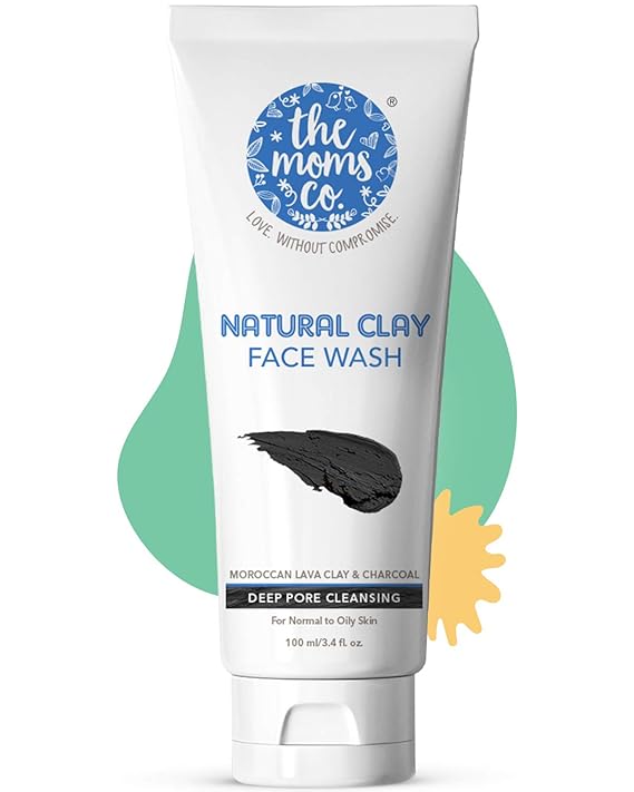 the moms co natural clay face wash