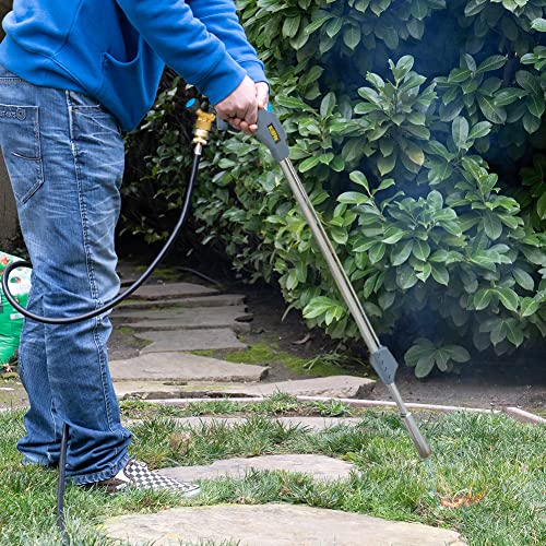 BLUEFIRE 38" Long Propane Weed Torch 50K BTU Trigger Start Self