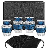 Heavenly Peace Dark Blue Small Keepsake Urns for