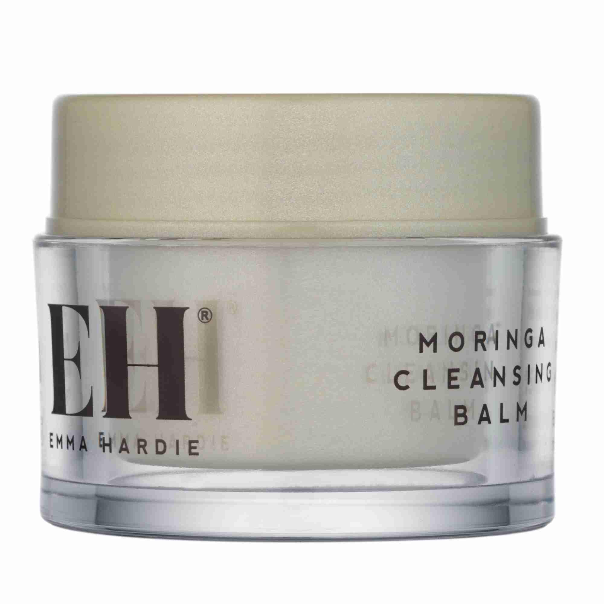 Emma Hardie 15ml Travel Size Moringa Cleansing Balm, No-Rinse Formula Removes Face & Eye Make Up, Moisturizes, Nourishes & Hydrates the Skin, Natural & Cruelty Free, For All Skin Types