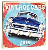 Orange Circle Studio 2018 Album Wall Calendar, Vintage Cars by
